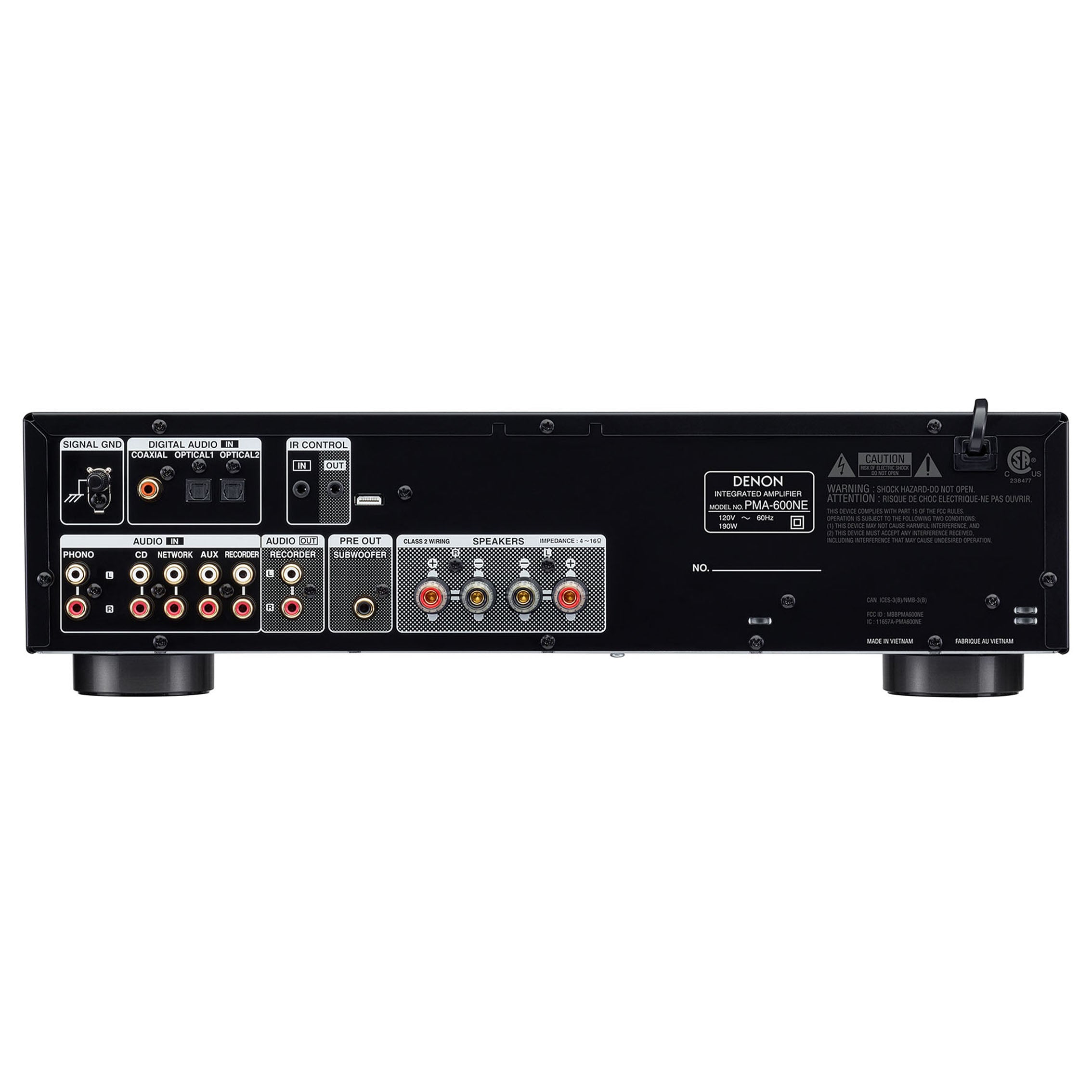 Denon PMA-600NE 90W Stereo Integrated Amplifier (Each)