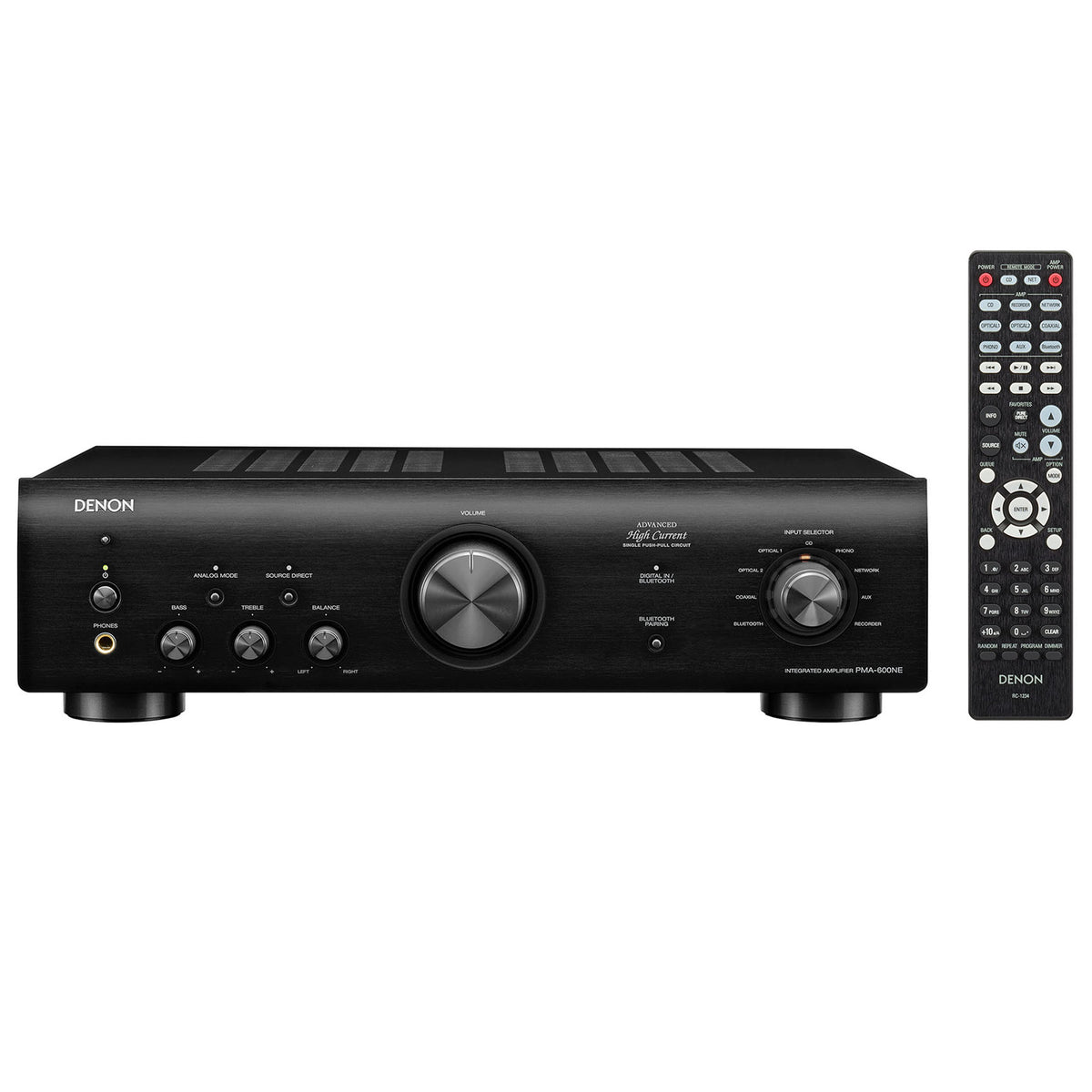 Denon DCD-600NE CD Player & PMA-600NE 90W Stereo Integrated Amplifier Bundle
