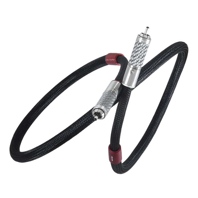 Furutech Digiflux NCF (RCA) High-End Performance Hyper Coaxial Digital Interconnect Cable (Each)