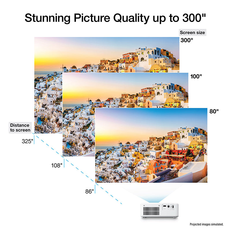 Epson EpiqVision® Flex COFH02 Full HD 1080p Smart Portable Projector