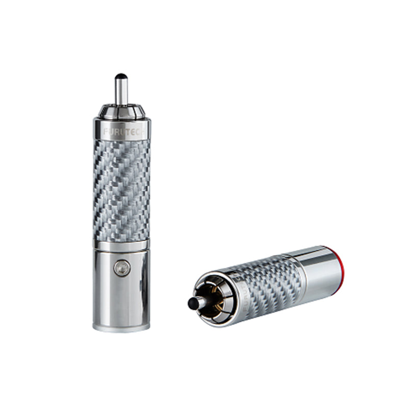 Furutech CF-102 NCF (R) High End Performance RCA connector (Carbon fiber finish) - (Set)