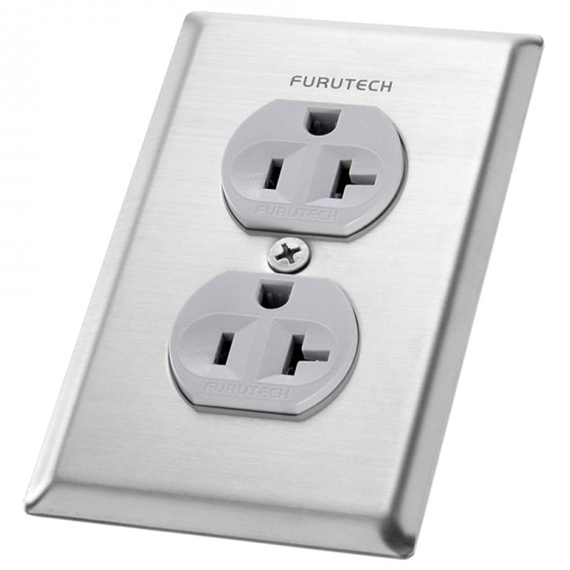 Furutech 102-D High Performance Duplex US Receptacle Cover (Each)