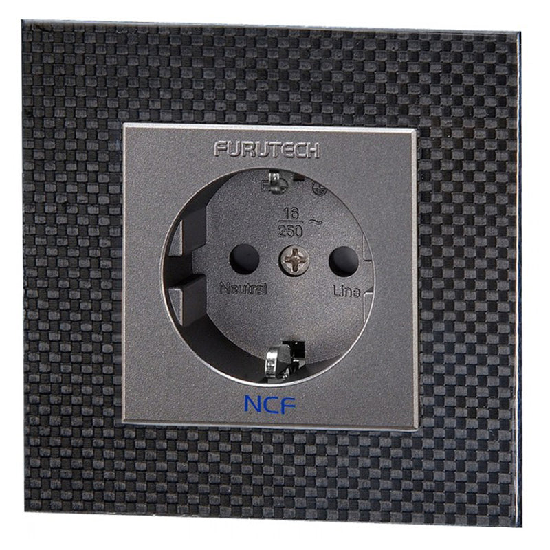 Furutech FT-SWS NCF(R) High-End Performance NCF SCHUKO Wall Outlet (Each)