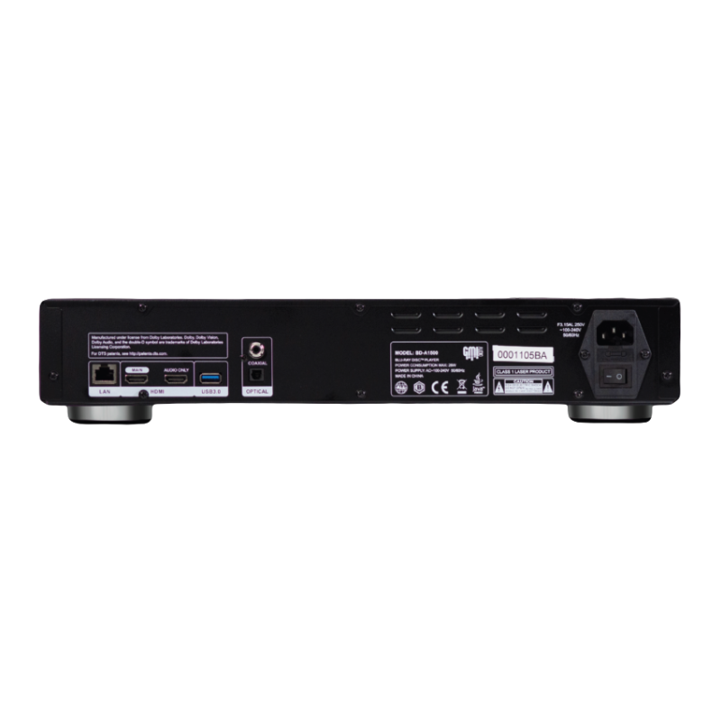 GMI Audio BD-A1500 – Dolby Vision 4K Ultra HD Blu-ray Player
