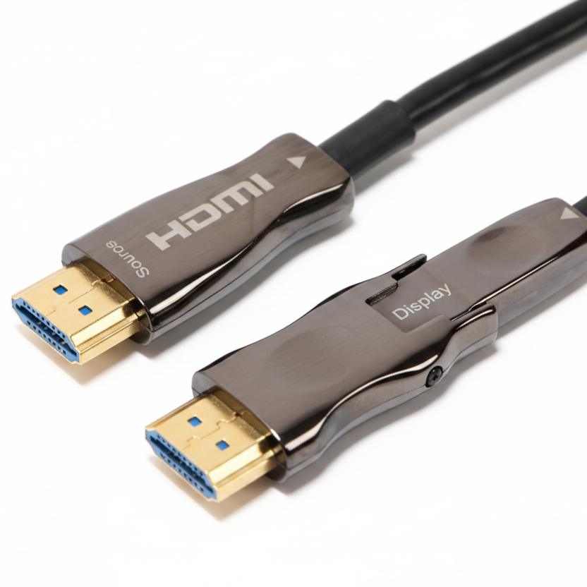 Redfox Detachable HDMI Fibre Cable, V2.0 4K Resolution - 20/40m (Each)