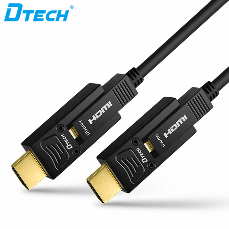 DTECH  - HF300 Series Detachable HDMI, V2.0 4K Connector Fibre Cable (Each)
