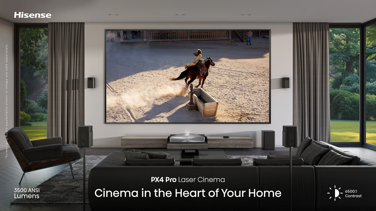 Hisense PX4-Pro Triple Laser, Home Theater UST Projector (Each)