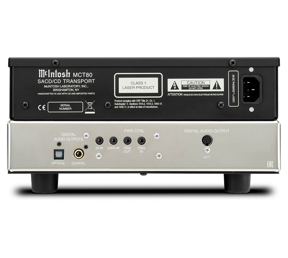 McIntosh MCT80 2-Channel SACD/CD Transport