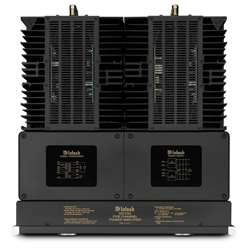 McIntosh MC255 5-Channel Solid State Amplifier