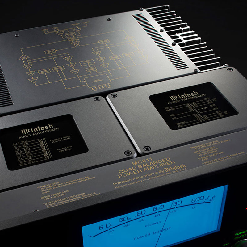 McIntosh MC611 - 1-Channel Solid State Amplifier