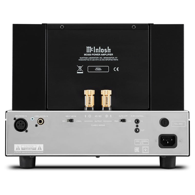 McIntosh MC830 - 1-Channel Solid State Amplifier
