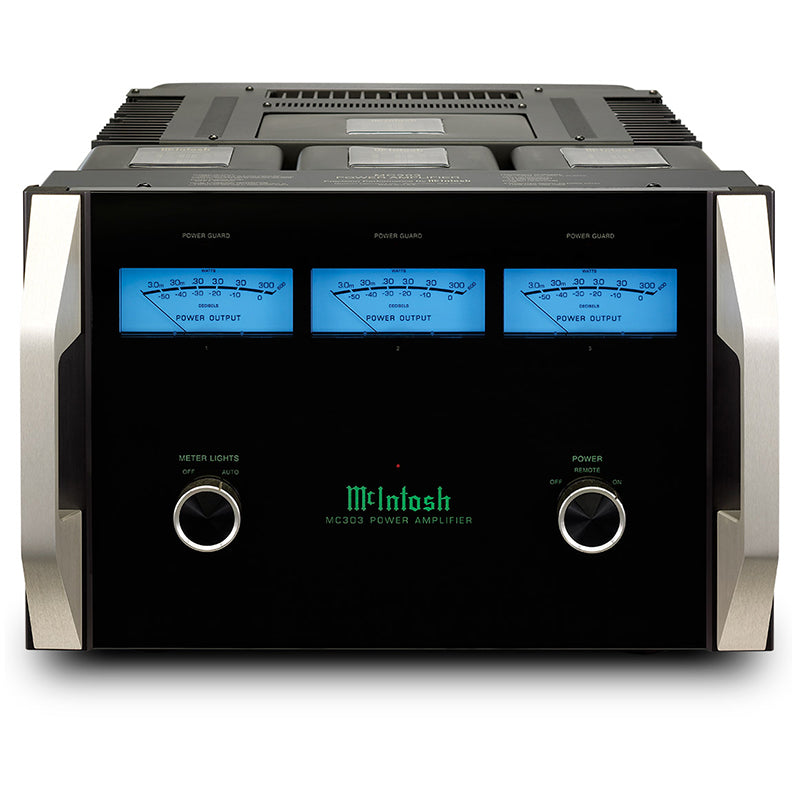 McIntosh MC303 - 3-Channel Solid State Amplifier 300W/ch