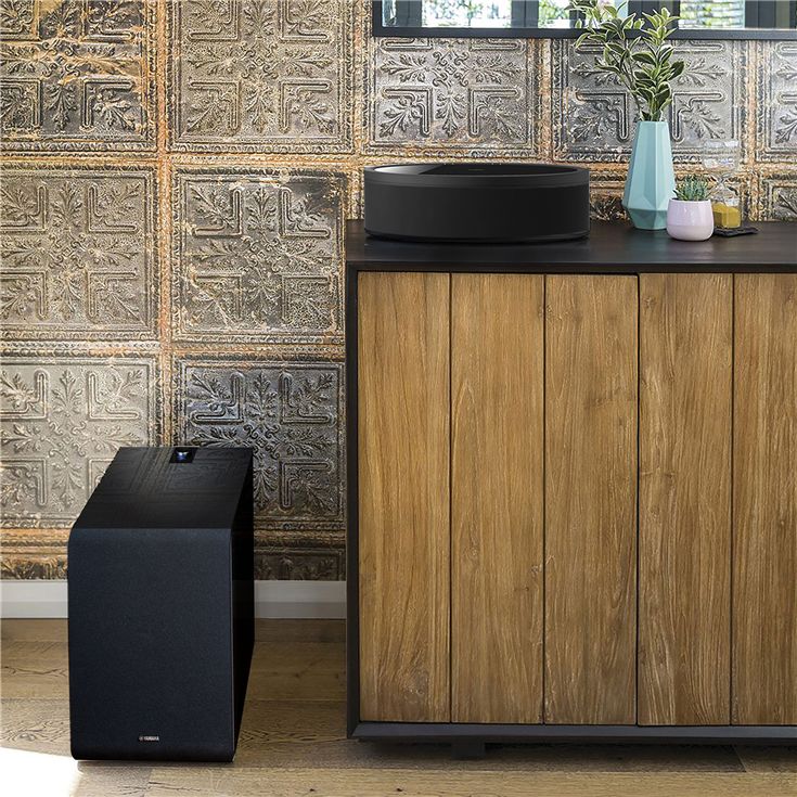 Yamaha NSW100 MusicCast 100 8” 130W Active Wireless Subwoofer