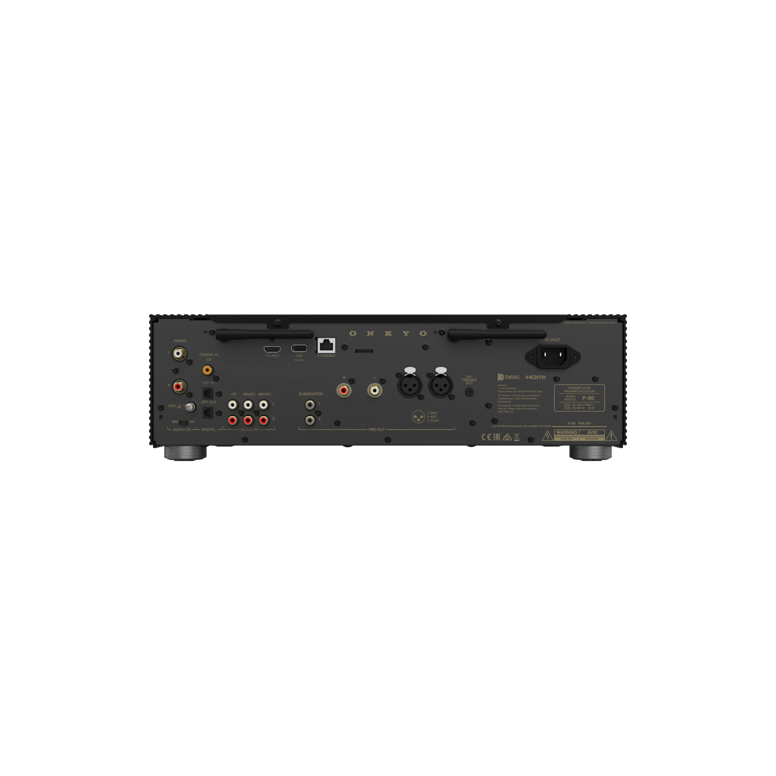 Onkyo Icon P-80 Network preamplifier (Each)