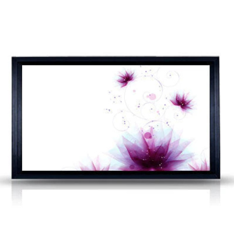 JK Fixed Frame Screen, 159", 16:9 Aspect Ratio, Matt White Fabric - F9159 - Pre-Owned