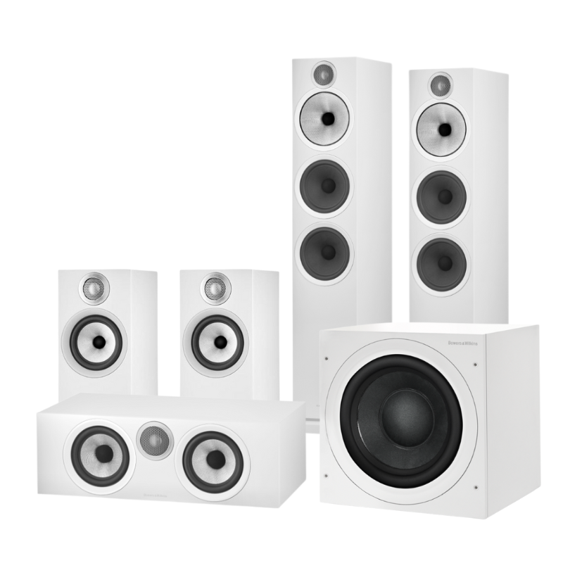 Bowers & Wilkins 603 S3,607 S3,HTM6 S3 & ASW610 Bundle