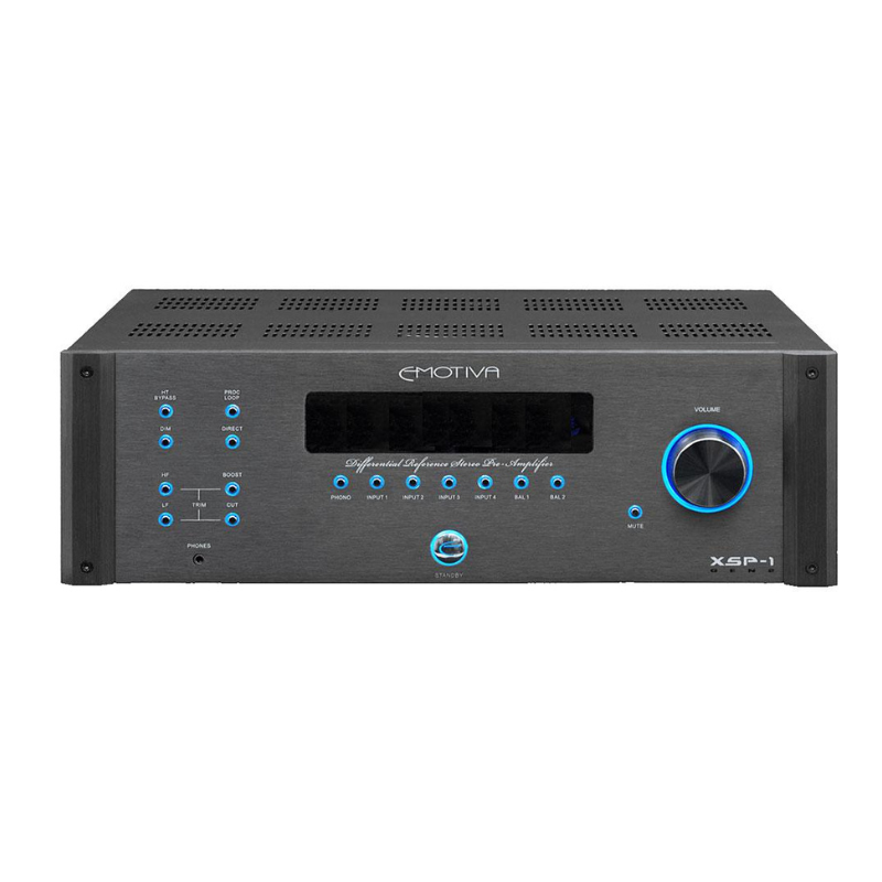 Emotiva XSP-1 Stereo Pre-Amplifier | Pre-Owned (Each)