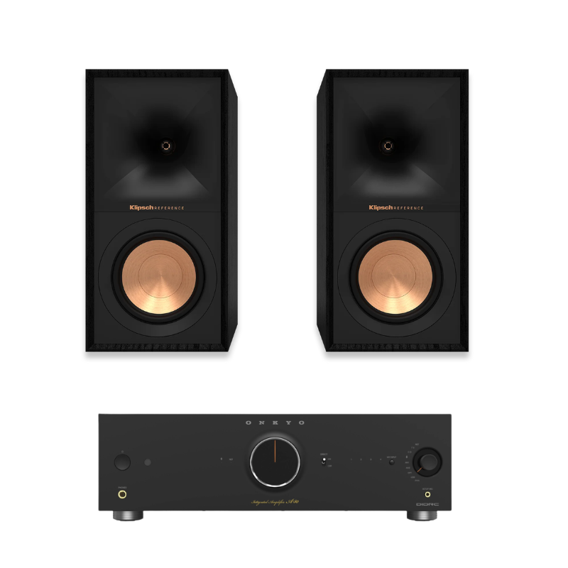 Onkyo Icon A50 & Klipsch R-50M Bundle