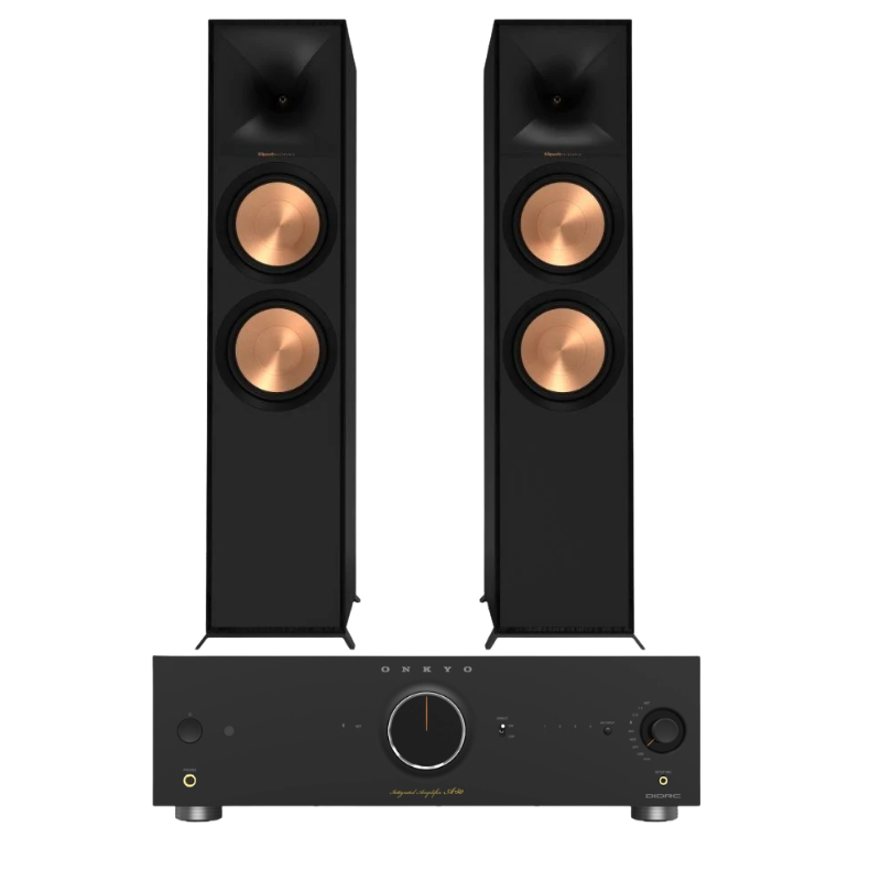 Onkyo Icon A50 & Klipsch R-800F Bundle