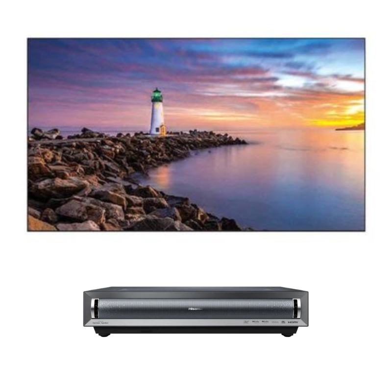 Hisense PX3-PRO Projector+ LTS120AKA 120 inch ALR Screen Bundle