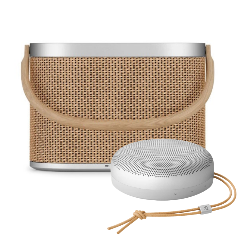 Bang & Olufsen Beosound A1 3rd Gen & A5 Nordic & Natural Bundle