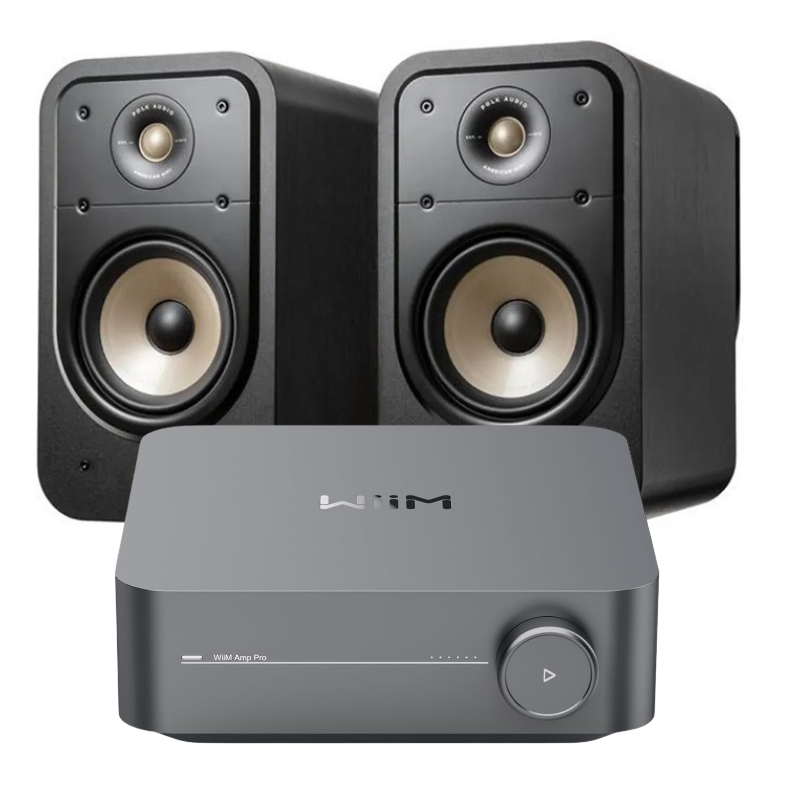 Wiim Amp Pro & Polk ES20 | Bundle
