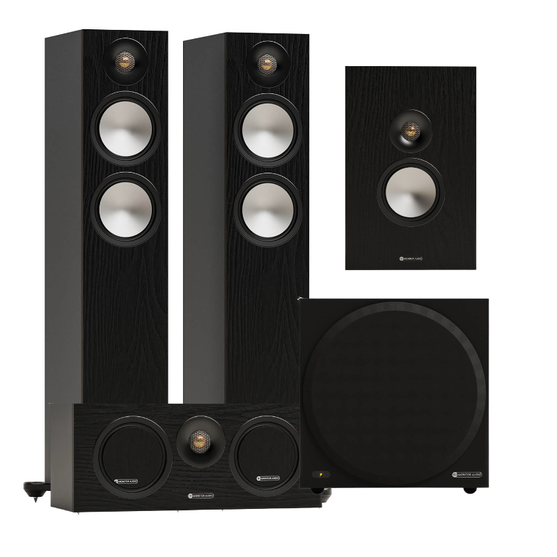 Monitor Audio Bronze 300 7G,C150 7G,On-Wall 7G & W10 | Bundle