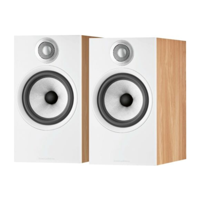 Bowers & Wilkins 606 S2 - Oak Bookshelf Speakers | Pre-Owned