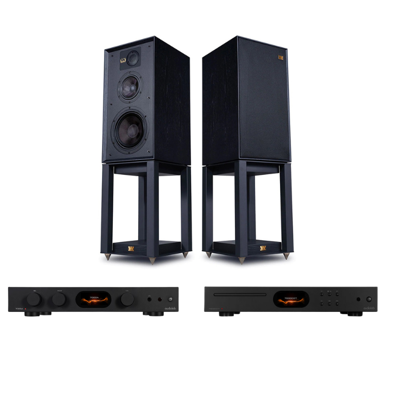 Audiolab 7000CDT,7000A & Wharfedale Linton | Bundle