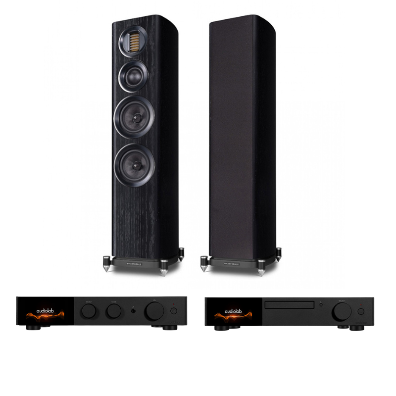 Audiolab 9000CDT,9000A & Wharfedale Evo 4.3 | Bundle