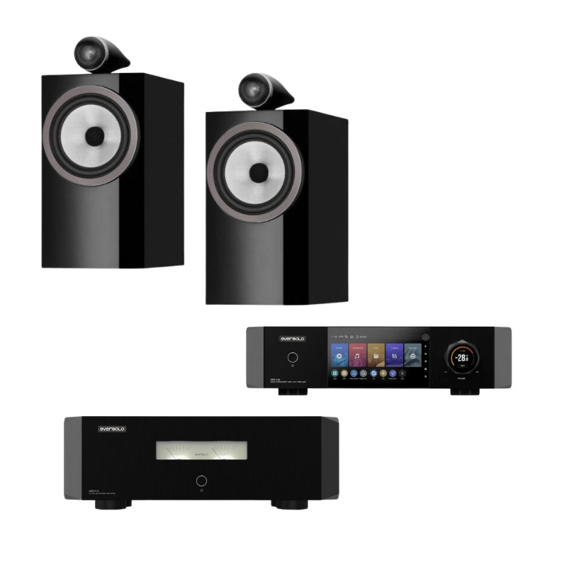 B&W 705 S3,EverSolo DMP-A10 & EverSolo AMP-F10 | Bundle