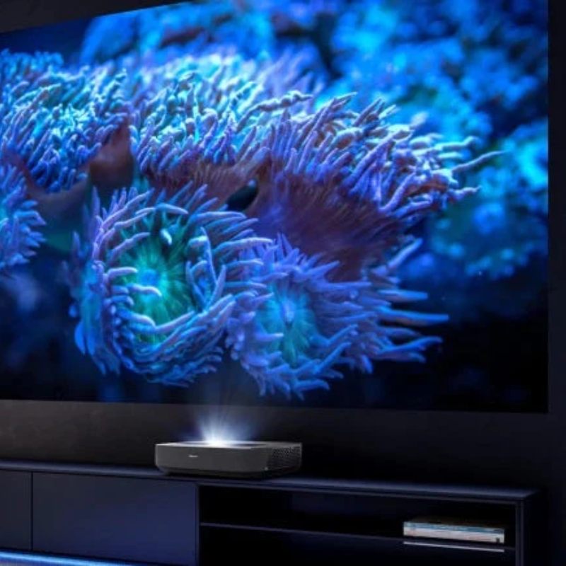 Hisense PL1 100″ 4K Laser Cinema + DLT100-B1 100" ALR Screen | Demo Bundle