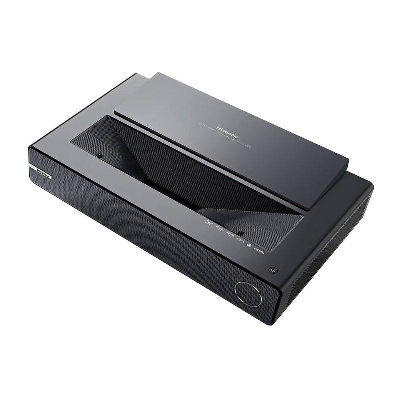 Hisense PX2-PRO 100″ 4K TriChroma Laser Cinema + DLT100-B1 100" ALR Screen | Demo Bundle