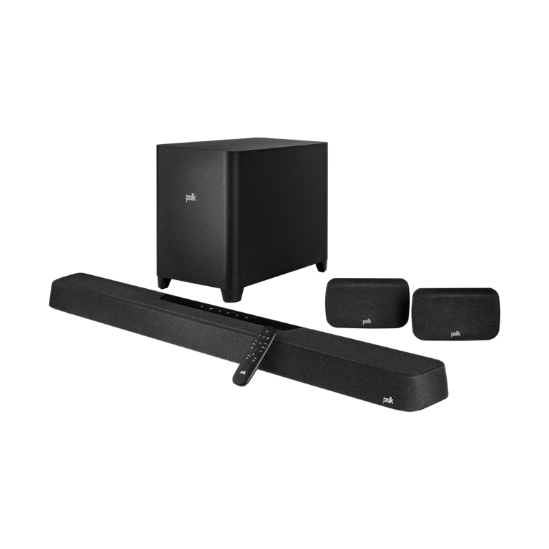 Polk MagniFi MAX AX SR - Flagship 5.1.2 Dolby ATMOS / DTS:X Sound Bar System