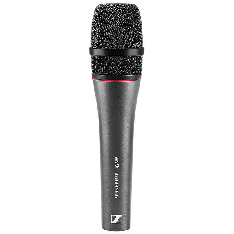 Sennheiser E 865 - Electret Condenser Vocal Microphone w/ Super Cardioid Pickup (Each)