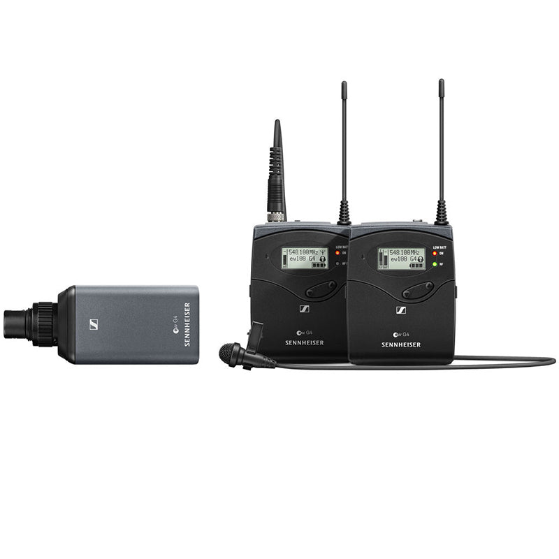 Sennheiser EW 100 ENG G4 Camera-Mount Wireless Combo Microphone System (A: 516 to 558 MHz)
