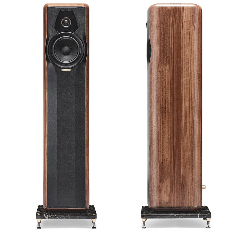 Sonus Faber Maxima Amator - 2-Way Vented Acoustic Floorstanding Speaker (Port Saint Laurent Marble base included) - Pair