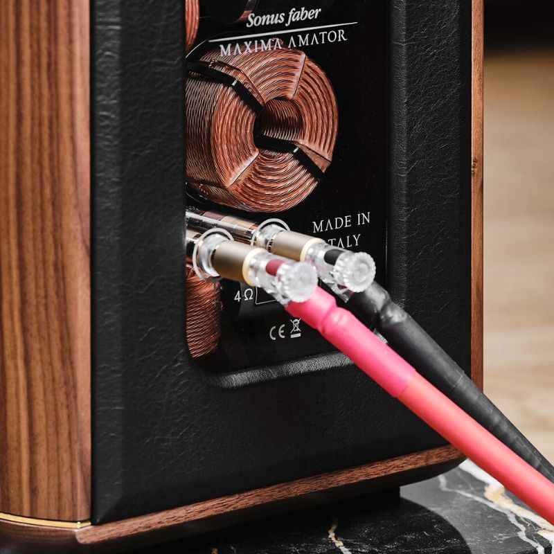 Sonus Faber Maxima Amator - 2-Way Vented Acoustic Floorstanding Speaker (Port Saint Laurent Marble base included) - Pair