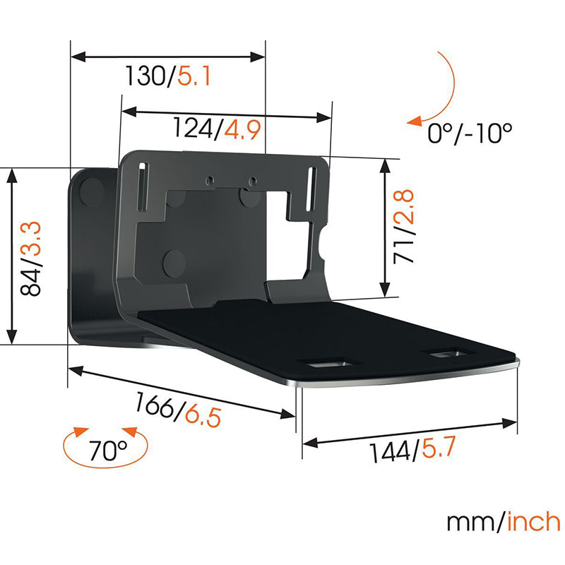 Vogels SOUND 3205 Sonos Five / Play 5 Wall Mount (Each)