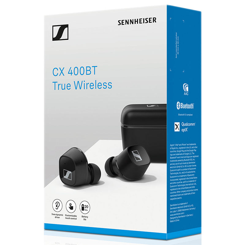 Sennheiser CX 400BT True Wireless In-Ear Headphones