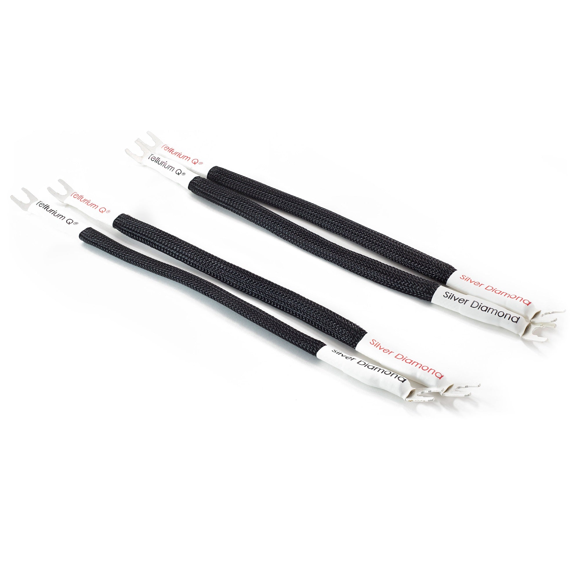 Tellurium Q Silver Diamond Bi-wire/Links