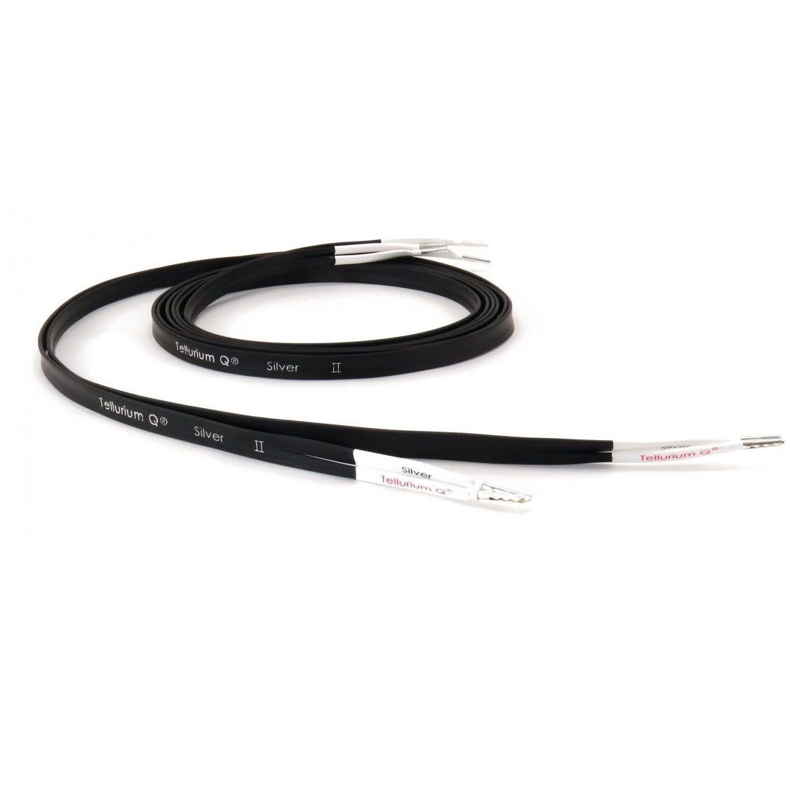 Tellurium Q Silver II Speaker Cable Terminated 3M (Set)