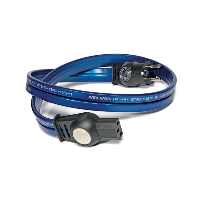 Wireworld Stratus 7  - 12 AWG - Kettle Plug to Schuko | Power Cable 1.5m (Each)