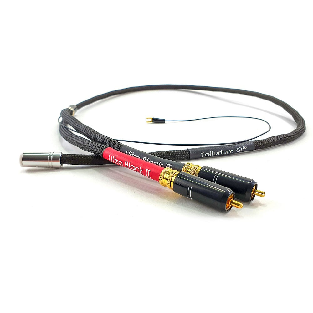 Tellurium Q Ultra Black II DIN-RCA Tone Arm Cable