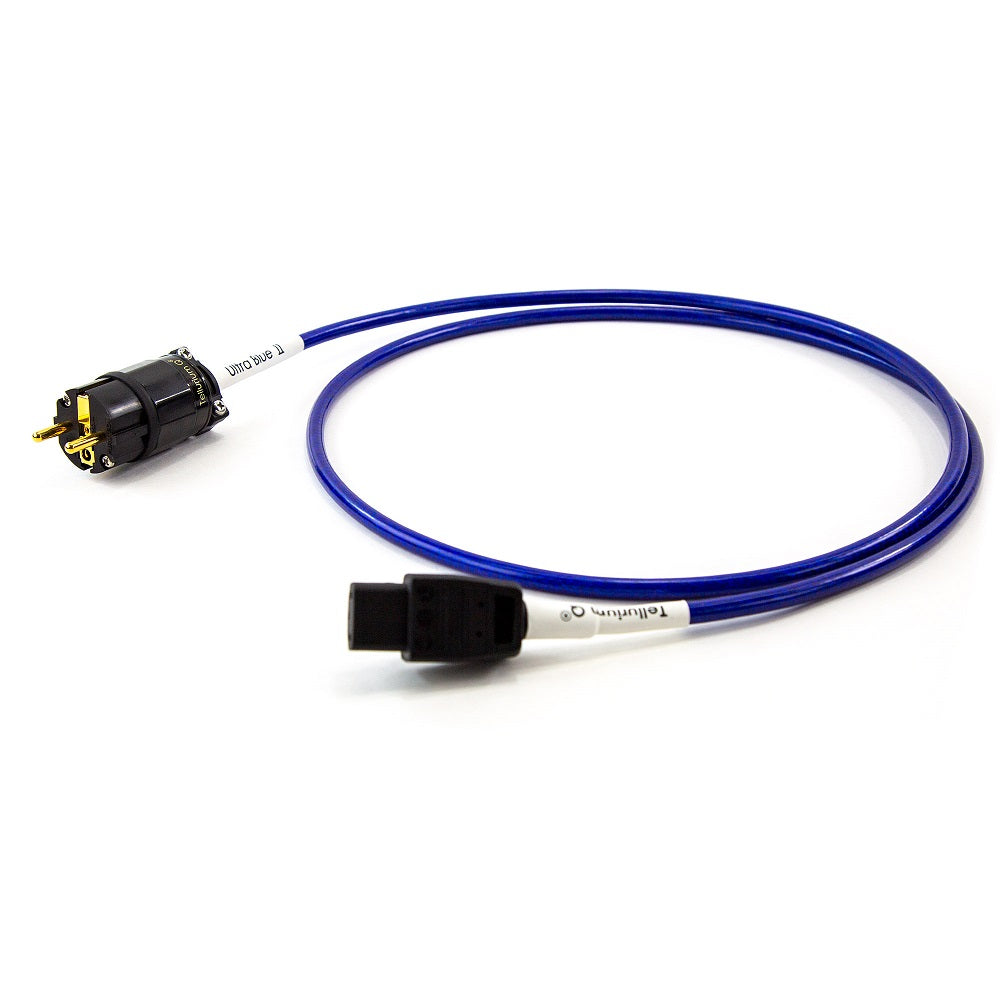Tellurium Q Ultra Blue Power Cable SCHUKO (EU) - IEC Power Cable