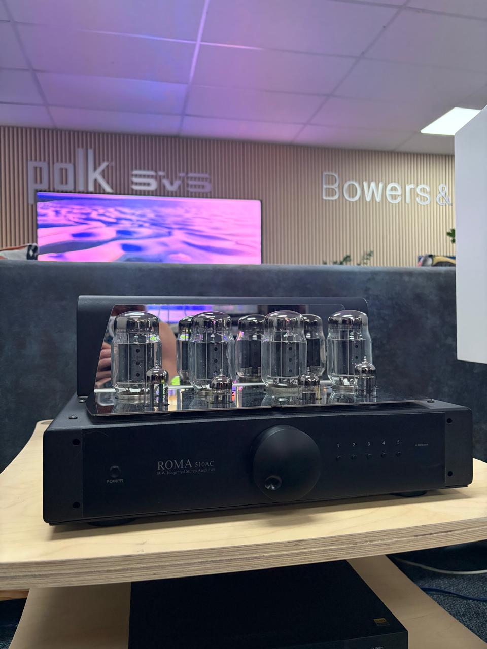 Synthesis Roma 510AC Integrated Stereo Tube Amplifier 80W/ch (Each) | Pre-Owned (Each)