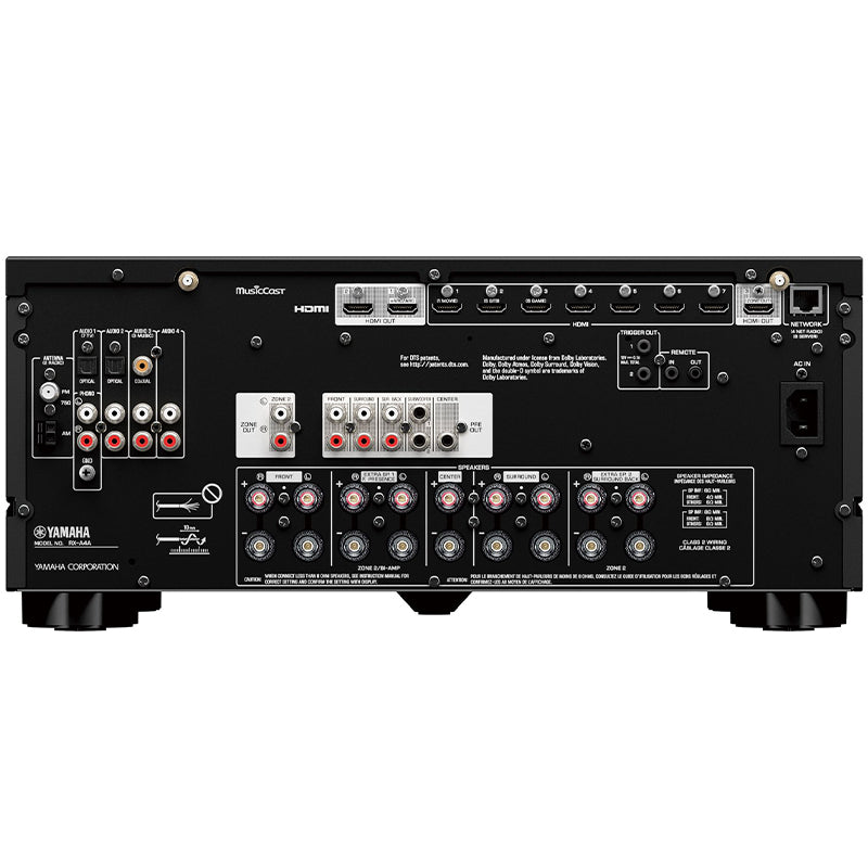 Yamaha RX-A4A Aventage - 7.2-Channel AV Receiver with 8K HDMI and MusicCast (Each)