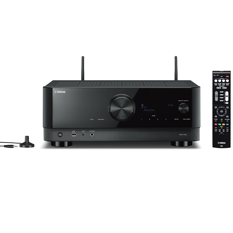 Yamaha RX-V4A - 5.2-Channel AV Receiver with 8K HDMI and MusicCast