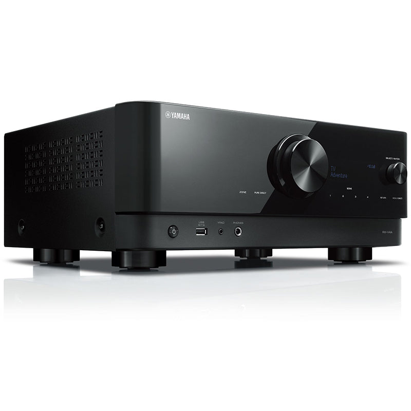 Yamaha RX-V4A - 5.2-Channel AV Receiver with 8K HDMI and MusicCast