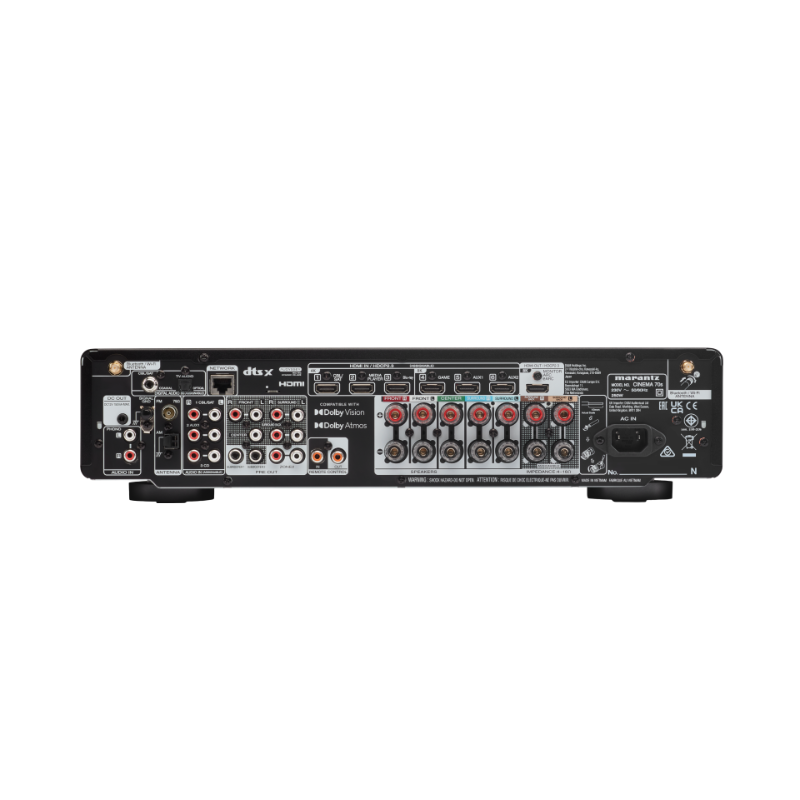 Marantz Cinema 70 7.2Ch Slim 8K Network AV Receiver Dolby Atmos, DTS:X and 8K Ultra HD, and HEOS streaming built-in (Each)